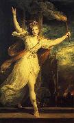 Sir Joshua Reynolds Thais of Athens with tourch Spain oil painting artist